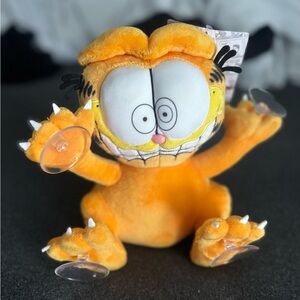 Garfield Orange Plush Suction-Cup Window Buddy